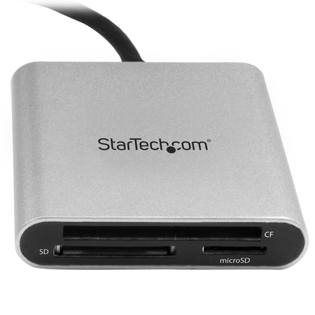 Startech.Com Flash Memory Card Reader - USB 3.0 w/ USB-C - SD/microSD/CF FCREADU3C